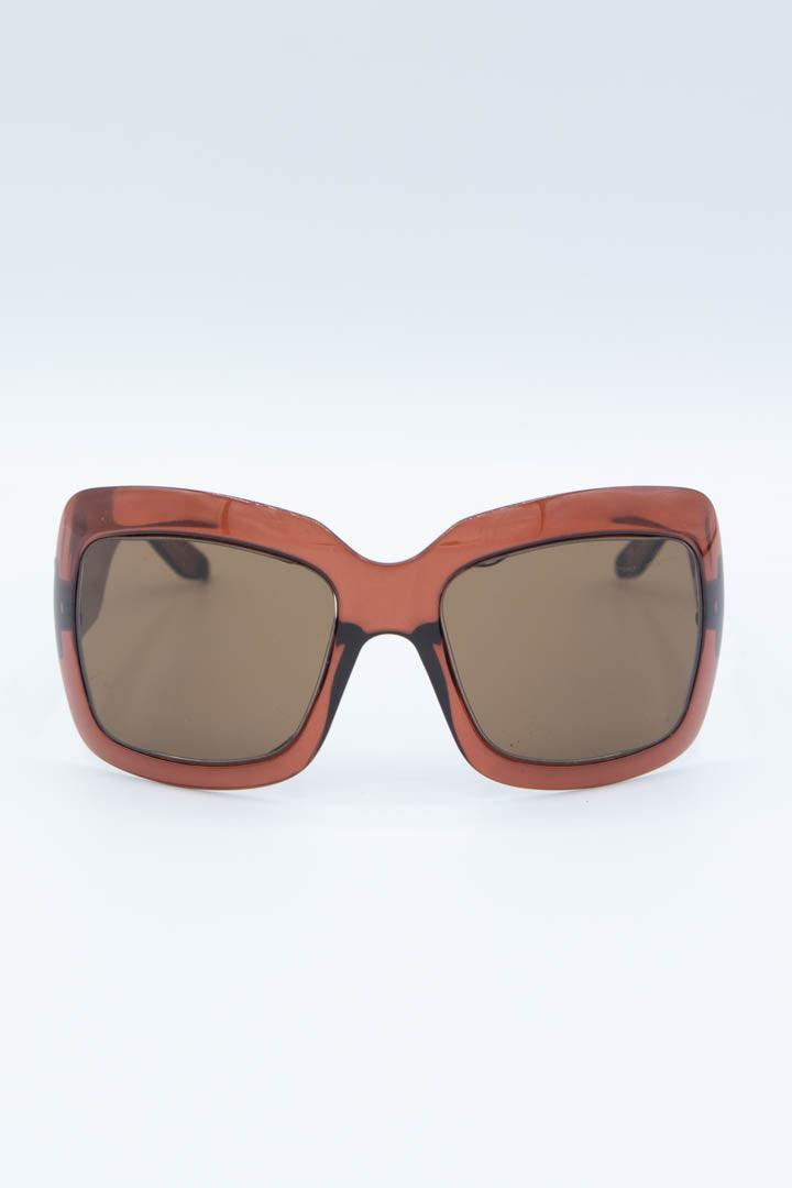 Image of Women's Christian Dior Extralight 1 Oversized Square Sunglasses