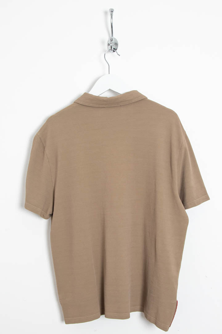Image of Prada 1/4 Zip Polo Shirt (M)