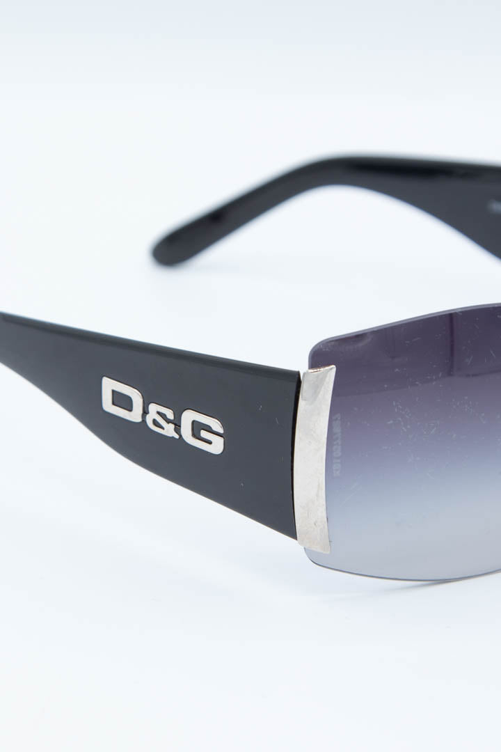 Image of Women's D&G Shield Sunglasses 8039