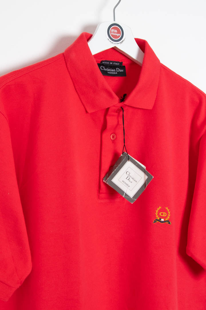 Image of BNWT Christian Dior Short Sleeve Polo Shirt (XL)