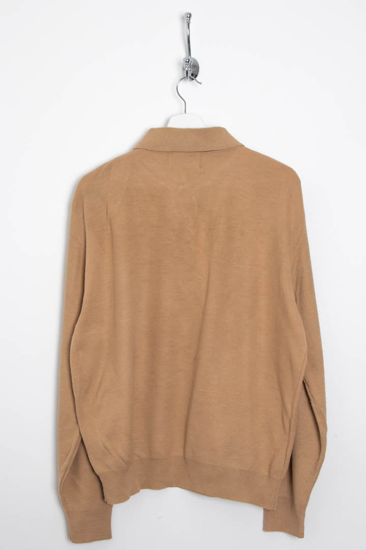 Image of Christian Dior Knitted Long Sleeve Polo Jumper (L)