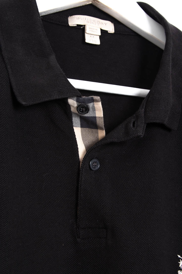 Image of Burberry Short Sleeve Polo Shirt (XL)