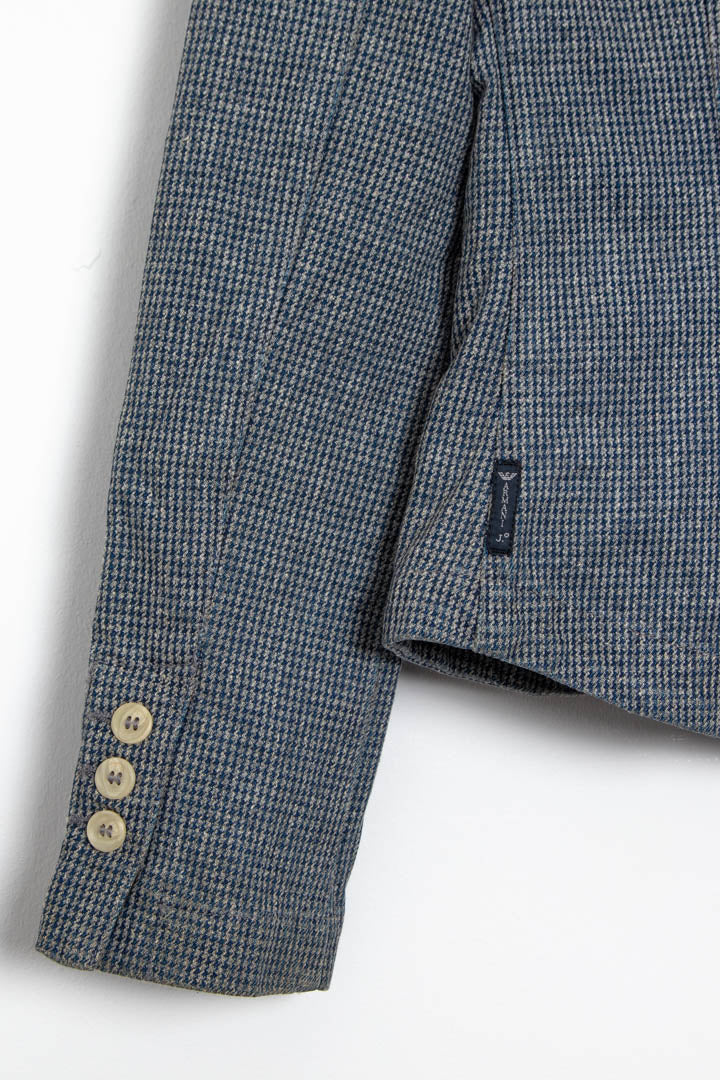 Image of Women's Armani Jeans Houndstooth Blazer Jacket (XS)