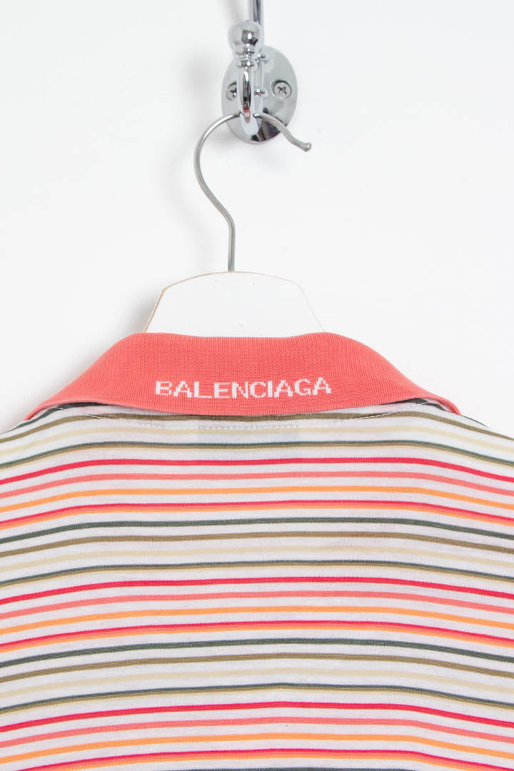 Image of Balenciaga Short Sleeve Polo Shirt (L)