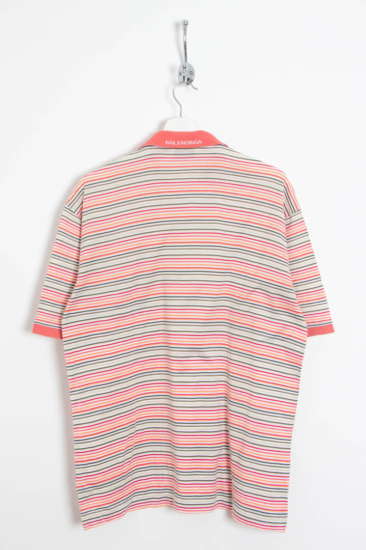 Image of Balenciaga Short Sleeve Polo Shirt (L)
