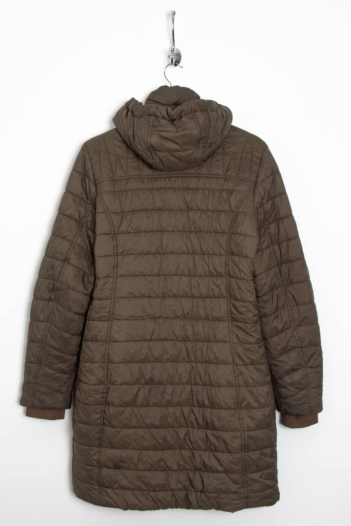 Image of Women's Barbour Gaiter Quilted Long Line Puffer Coat (S)