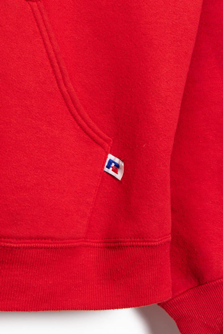 Image of Indiana Hoosiers Football Russell Athletic Hoodie (XL)