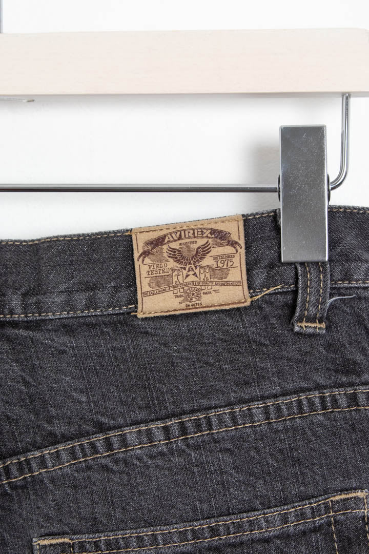Image of Avirex Denim Jorts (XS)