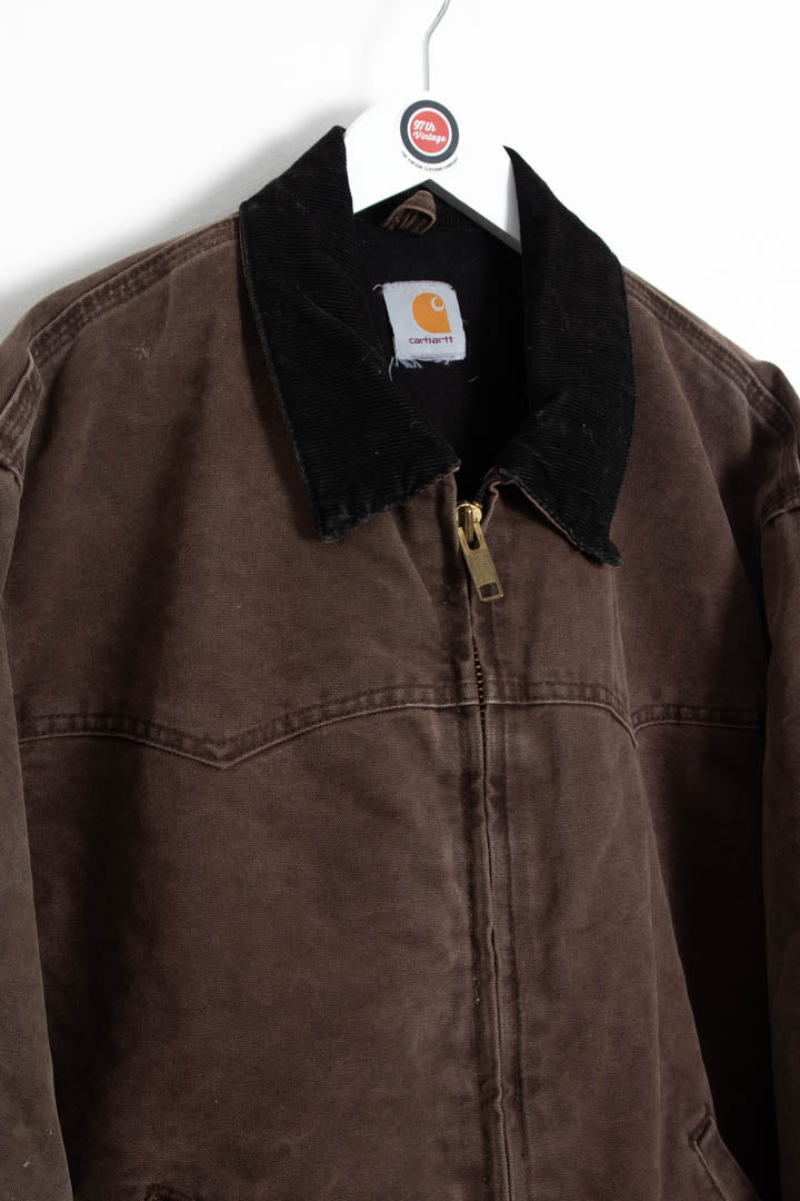 Image of Carhartt J09 Duck Canvas Santa Fe Jacket (XXL)