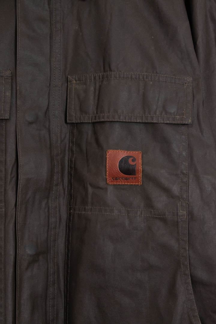 Image of Carhartt WIP OG Waxed Canvas Arctic Coat (S)