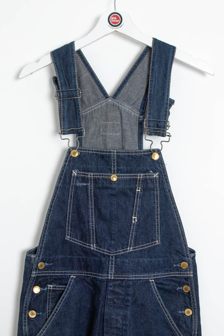 Image of Women's 1998 Levi's Orange Tab Denim Dungarees (UK 6)