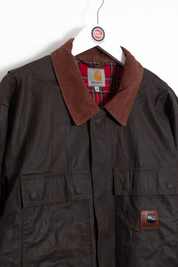 Image of Carhartt WIP OG Waxed Canvas Arctic Coat (S)