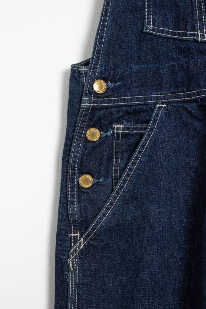 Image of Women's 1998 Levi's Orange Tab Denim Dungarees (UK 6)