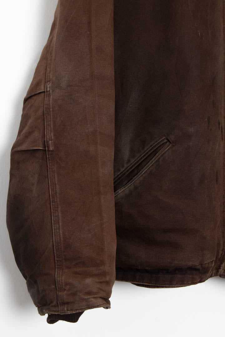 Image of Carhartt J141 Duck Canvas Hooded Sierra Jacket (XXL)