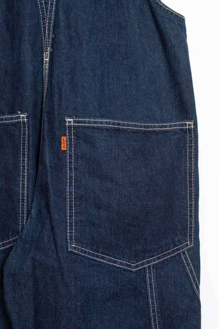 Image of Women's 1998 Levi's Orange Tab Denim Dungarees (UK 6)
