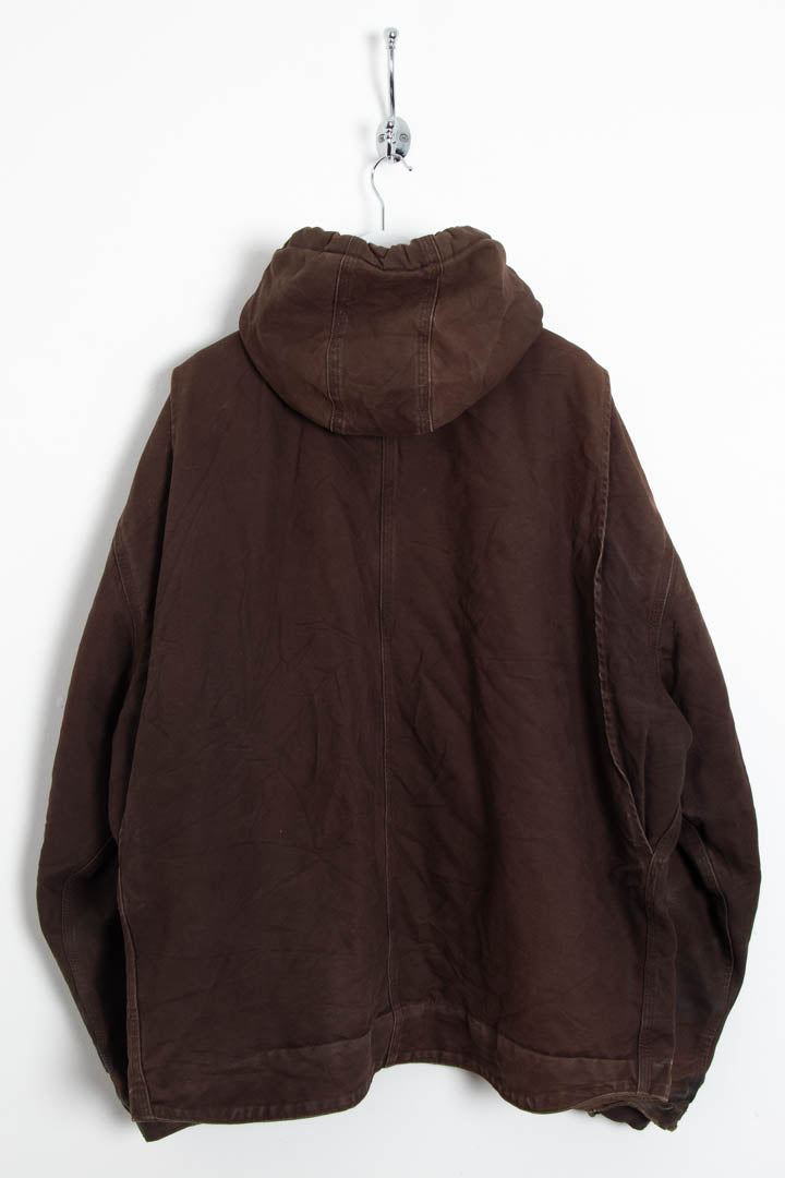 Image of Carhartt J141 Duck Canvas Hooded Sierra Jacket (XXL)