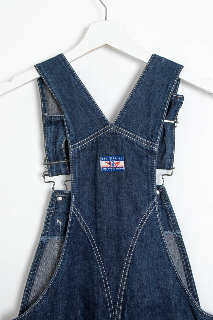 Image of Women's 1998 Levi's Orange Tab Denim Dungarees (UK 6)