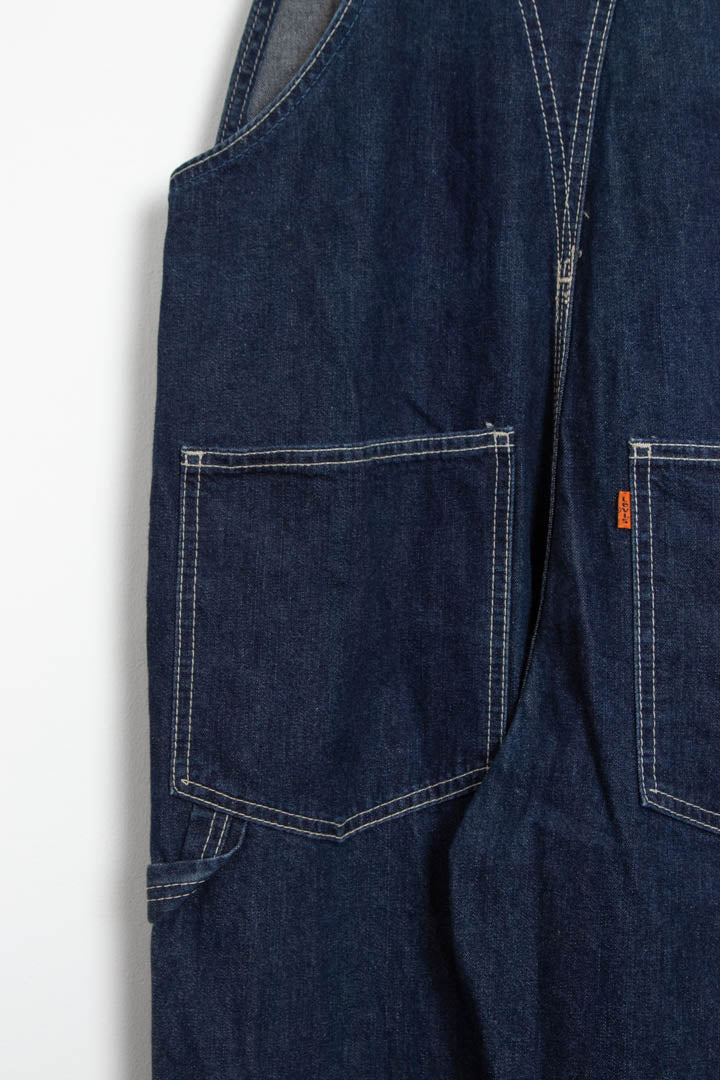 Image of Women's 1998 Levi's Orange Tab Denim Dungarees (UK 6)