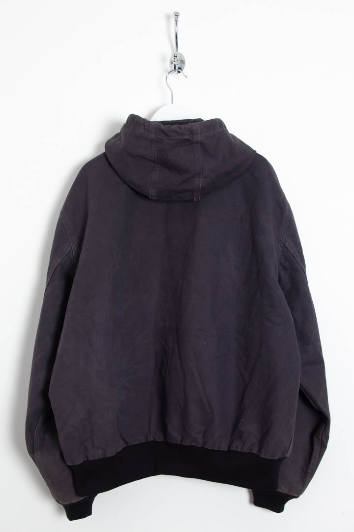 Image of Carhartt J247 Duck Canvas Active Hooded Jacket (L)