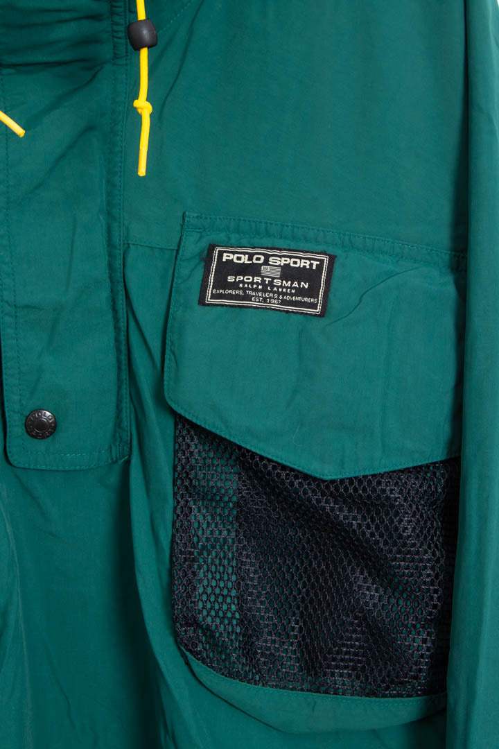 Image of Ralph Lauren Polo Sport Multipocket Windbreaker Jacket (XL)
