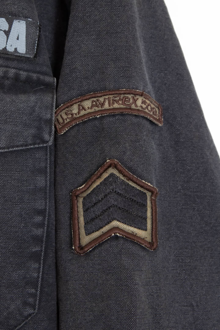 Image of Avirex Quilted Bomber Jacket (L)