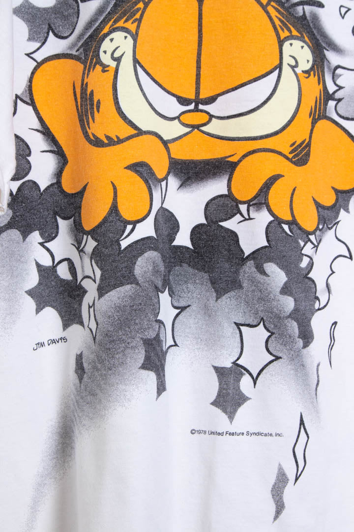 Image of 1978 Garfield Full Graphic Single Stitch T-Shirt (XL)