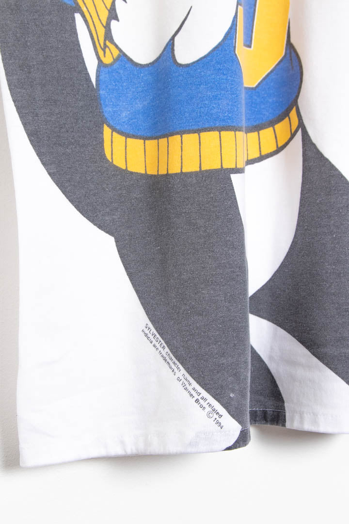 Image of 1993 Sylvester Full Graphic Single Stitch T-Shirt (L)