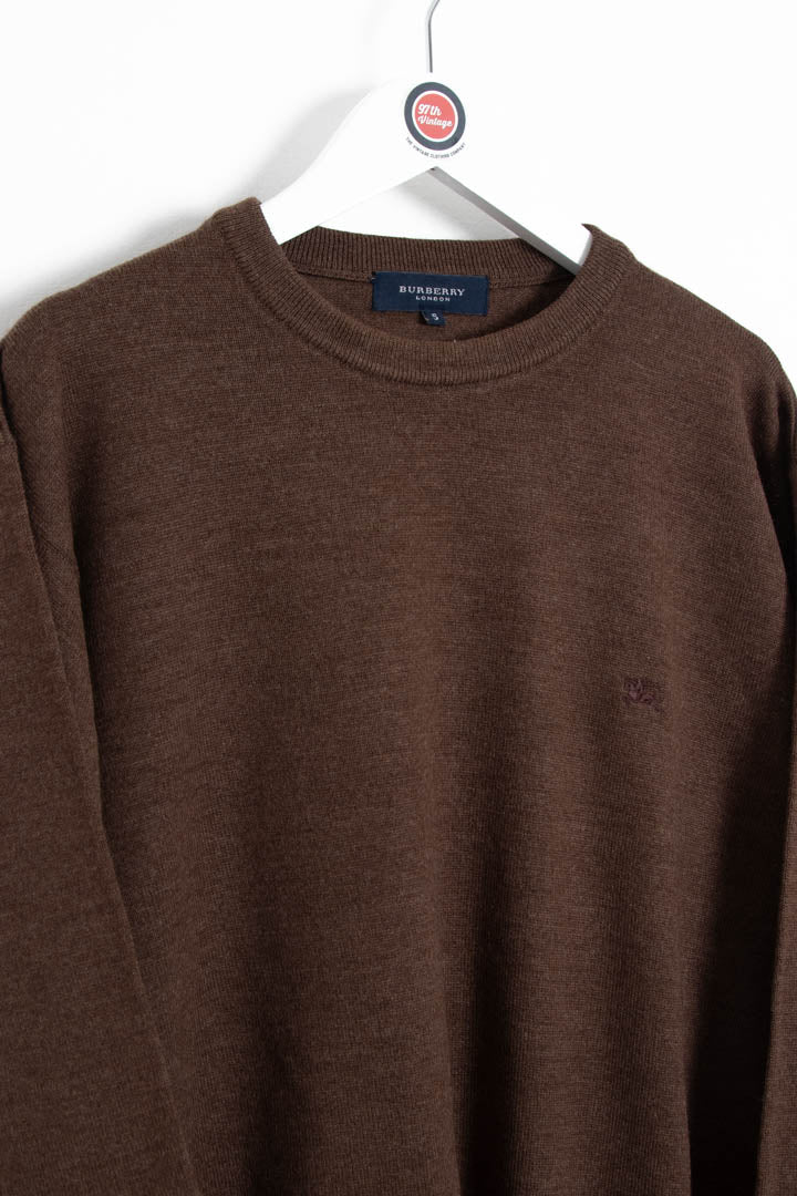 Image of Burberry Crew Neck Jumper (S)