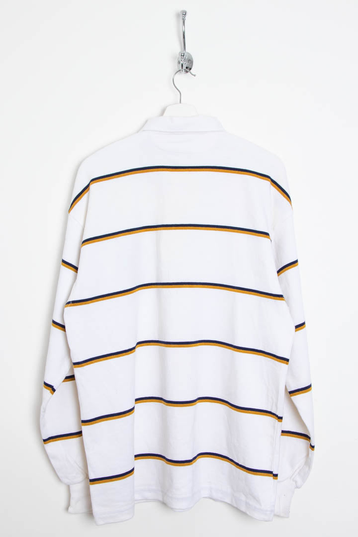 Image of University of Notre Dame Rugby Long Sleeve Polo Shirt (XL)