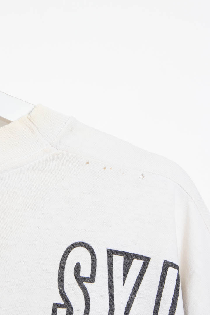 Image of 1993 Sylvester Looney Tunes Full Graphic Single Stitch T-Shirt (XL)