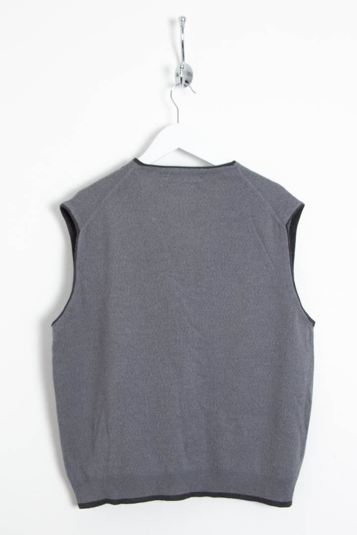 Image of Burberry Button Up Sweater Vest (S)