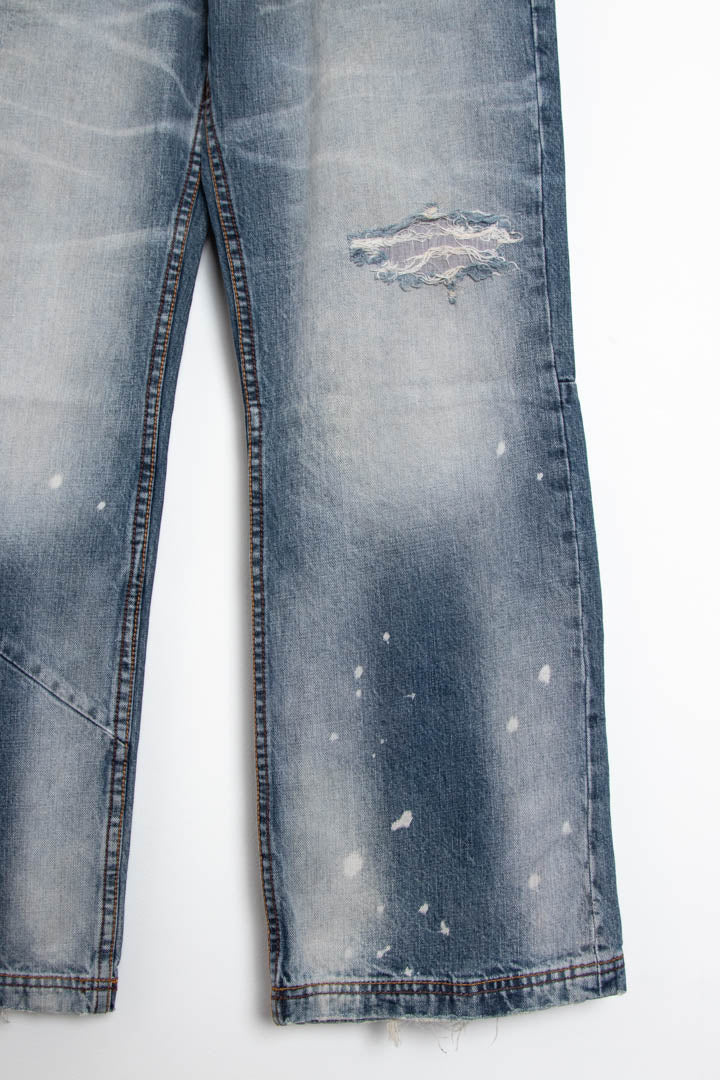 Image of Armani Distressed Denim Jeans (W33 x L28)