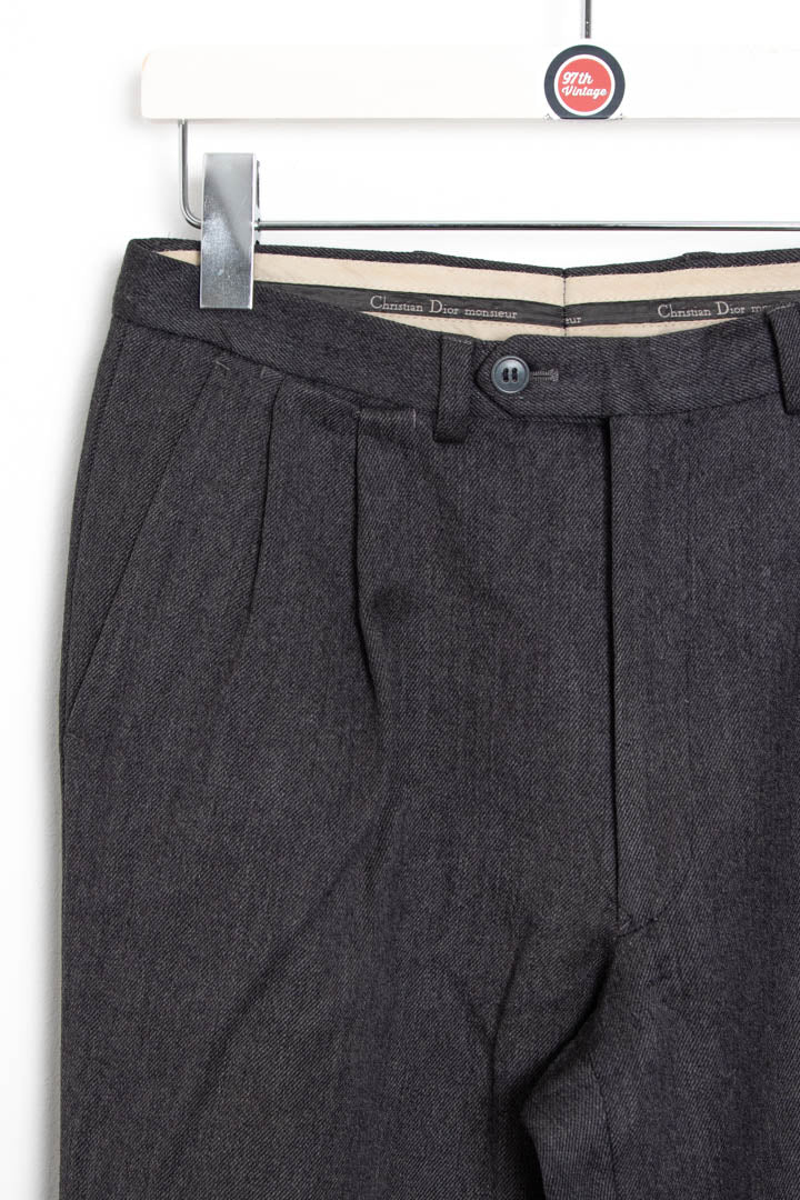 Image of Christian Dior Pleated Trousers (W28 x L30)