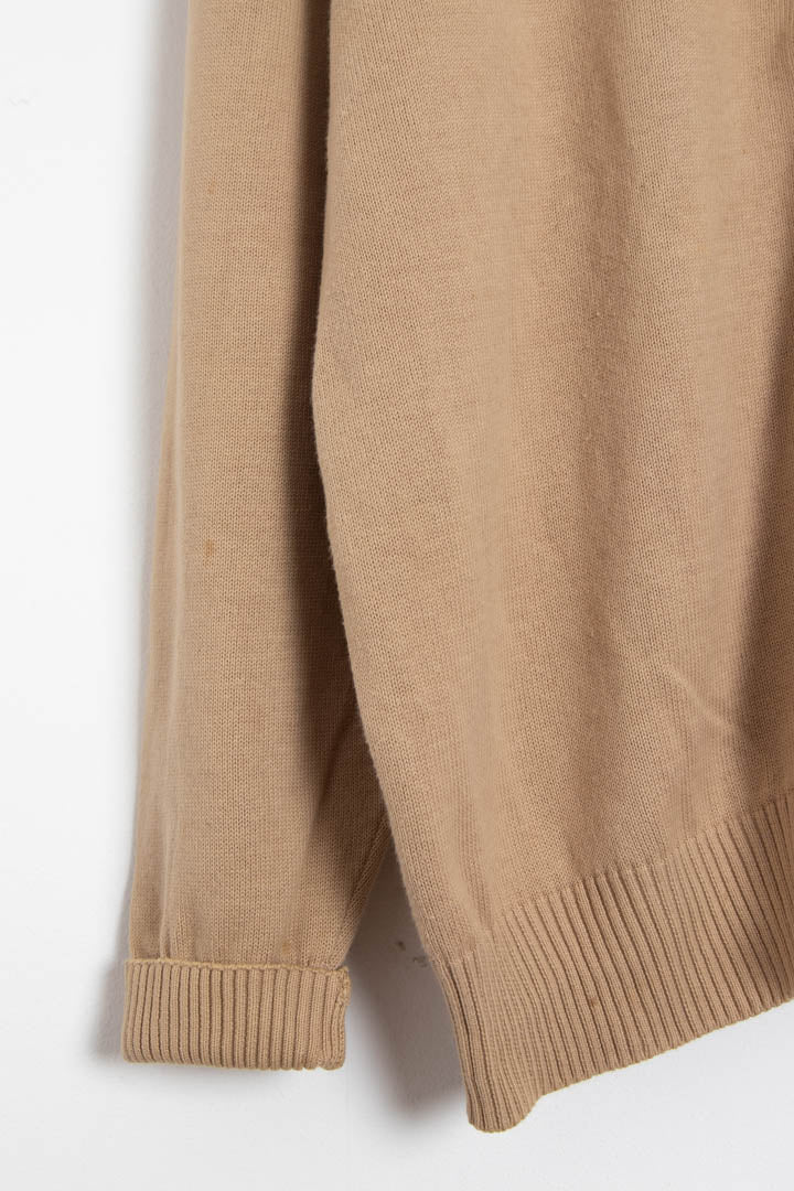 Image of Burberry Zip Through Knitted Jumper (XXL)