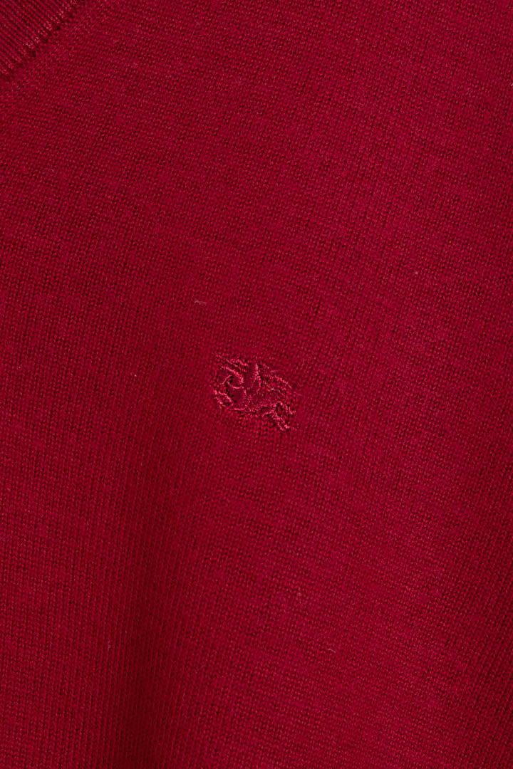 Image of Women's Burberry V Neck Wool Jumper (S)