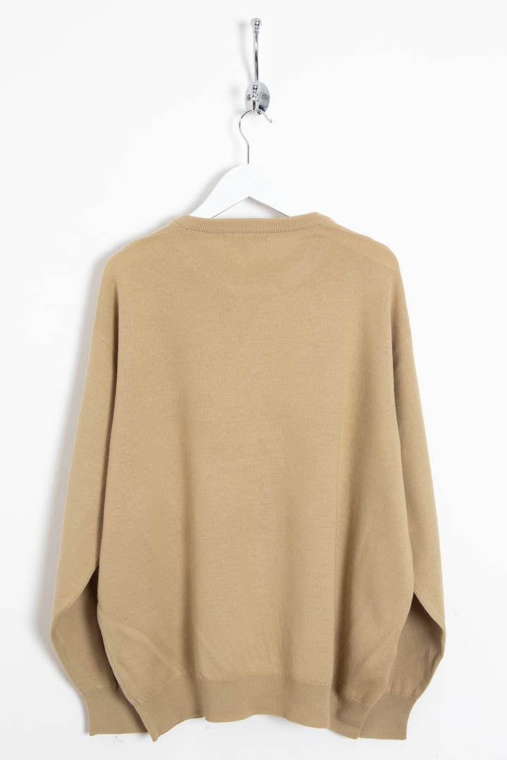 Image of Burberry Crew Neck Wool Jumper (L)