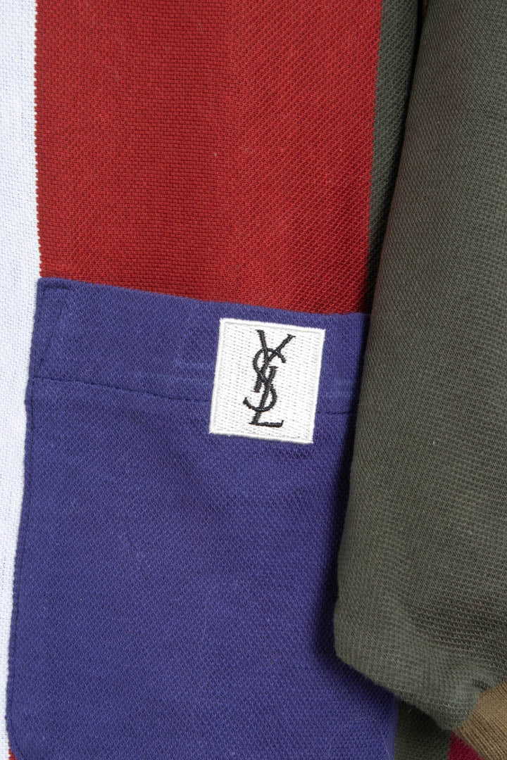Image of YSL Short Sleeve Polo Shirt (L)