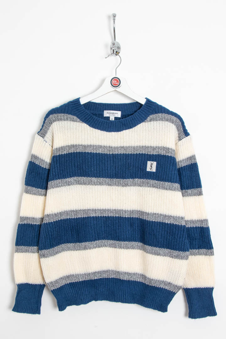 Image of YSL Knitted Crew Neck Jumper (S)
