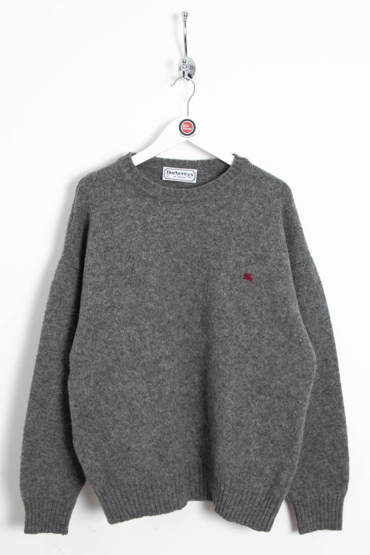 Image of Burberry Crew Neck Wool Jumper (S)