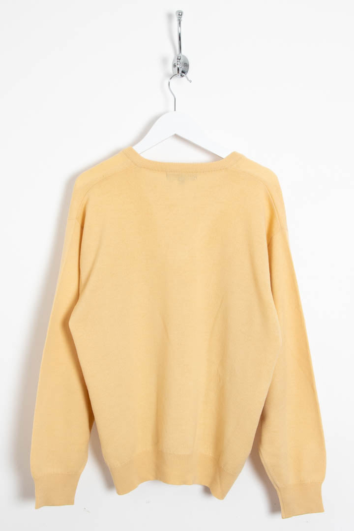 Image of Burberry V Neck Wool Jumper (S)