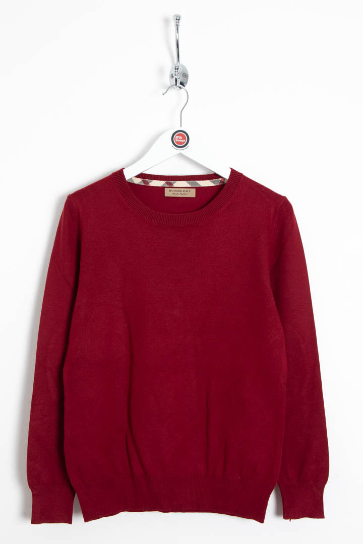 Image of Women's Burberry Crew Neck Jumper (S)