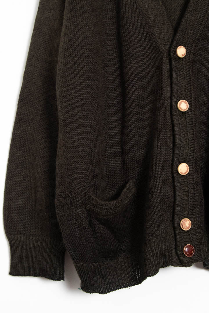 Image of Burberry Wool Cardigan (XL)