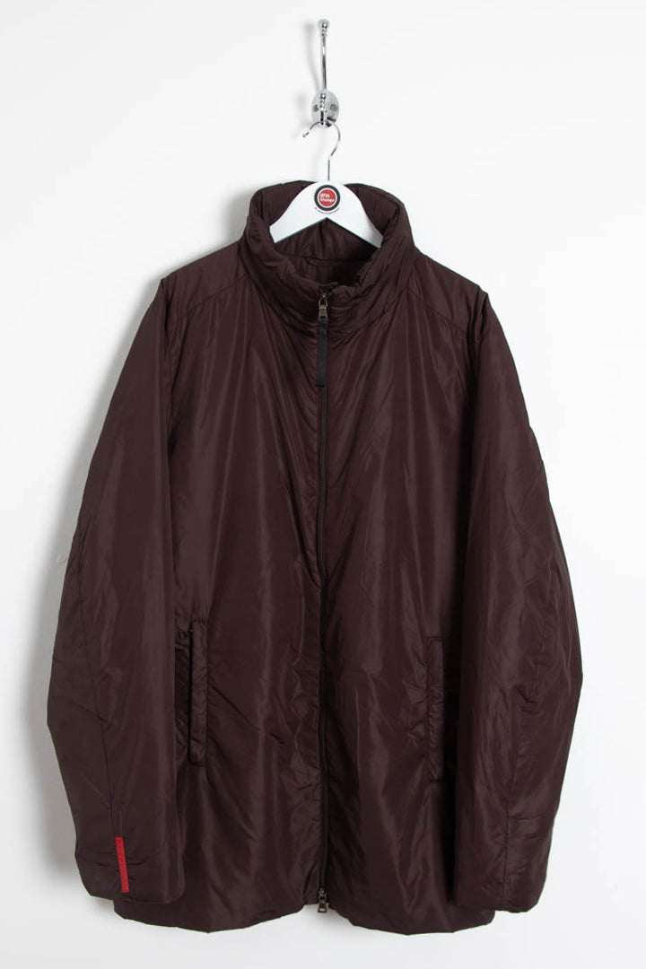 Image of Prada Linea Rossa Mid Weight Puffer Jacket (L)