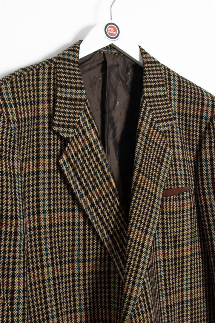 Image of YSL Cashmere Tweed Blazer (XL)