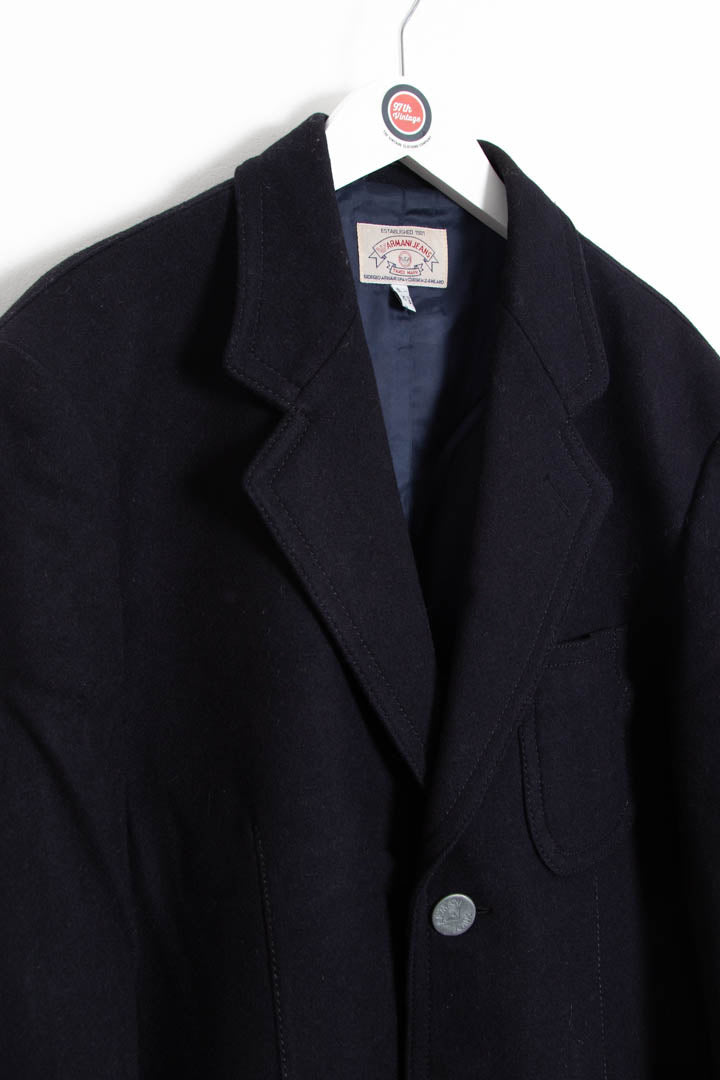 Image of Armani Jeans Wool Chore Jacket (S)