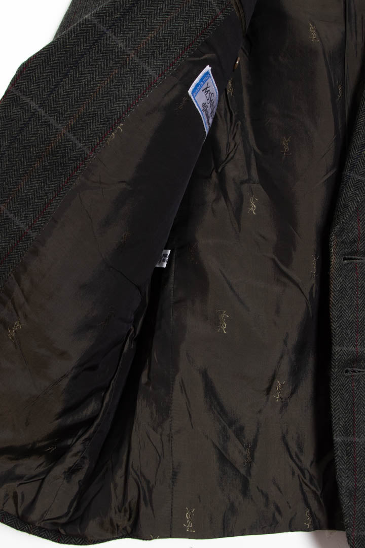 Image of YSL Tweed Blazer (S)