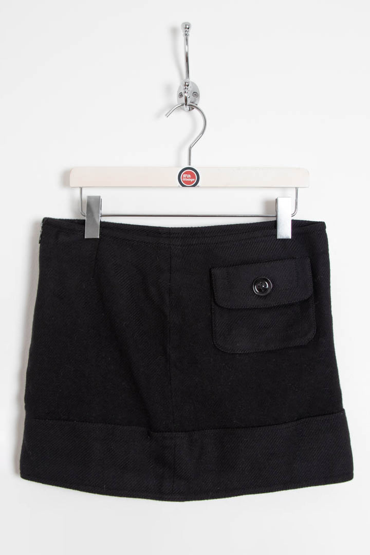 Image of Women's Burberry Wool Mini Skirt (UK 10)