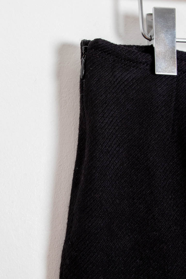 Image of Women's Burberry Wool Mini Skirt (UK 10)