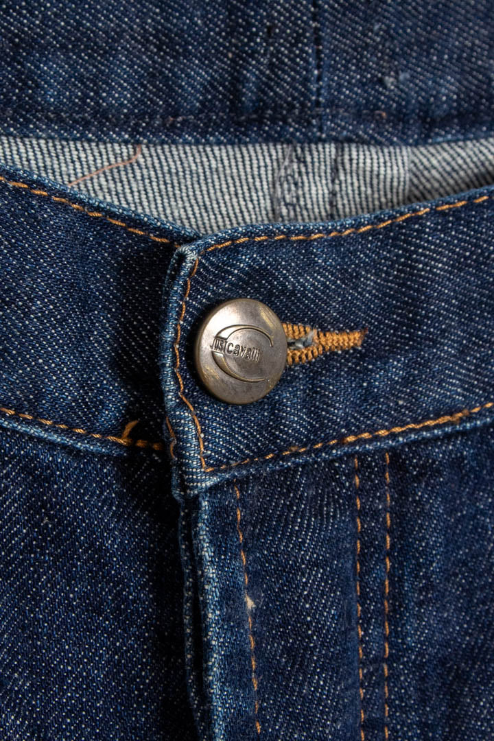 Image of Just Cavalli Straight Leg Denim Jeans (W36 x L30)