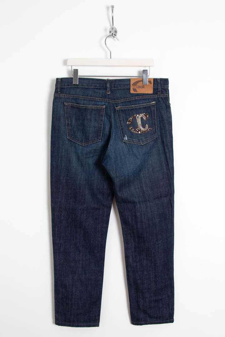 Image of Just Cavalli Straight Leg Denim Jeans (W36 x L30)